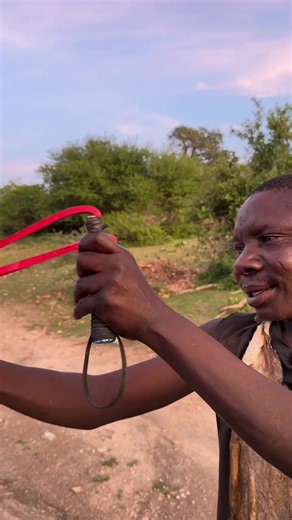 Chaba Hunting Himself: Humorous Hadzabe Moment