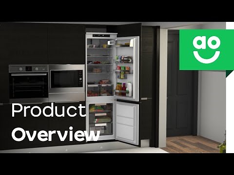 AEG Fridge Freezer SCE818F6TS Product Overview | ao.com