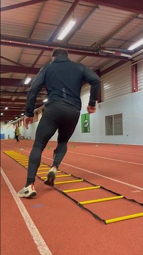 The crossover step, ladder drill. #motivation #gym #nfl