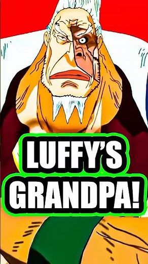 Garp’s Dad Monkey D. Kong Is Luffy’s Grandpa?! 😱 | One Piece #shorts #anime #onepiece