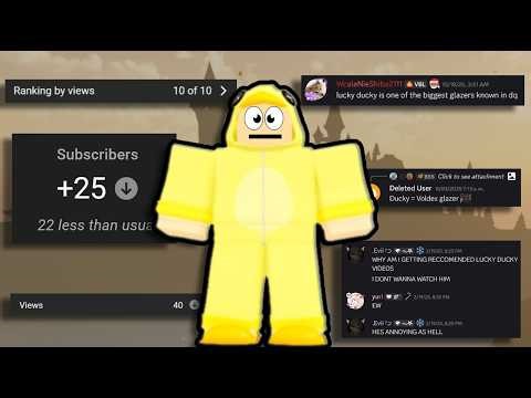 Lucky Ducky Just Talks About Youtube and Haters for like 10 Minutes