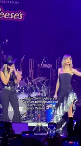 Taylor Swift delivers a surprise performance of ‘Love Story’ with Lainey Wilson at TEU