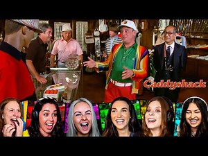 BEST of Rodney Dangerfield Reactions in Caddyshack (1980) Movie Reaction *First Time Watching*