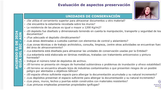 Ingresa a la videoconferencia "Diagnóstico Integral de la Gestión Documental y Administración de Archivos". | Archivo General