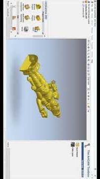 how to import stl file in artcam #cnc #design #cncsoftware #artcam #cncart #colorfabb #makerlife