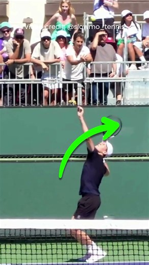 See how ATP Pros use the Right to Left on the Serve!