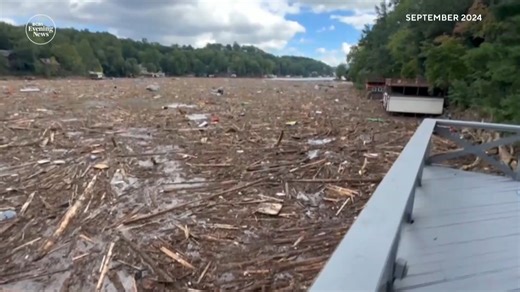 Eight months after Hurricane Helene brought devastating floods and mudslides, Chimney Rock, North Carolina, is still struggling to recover. With no running water or sanitation, the tourist town isn't ready for summer, but its residents remain determined to rebuild. | CBS Evening News