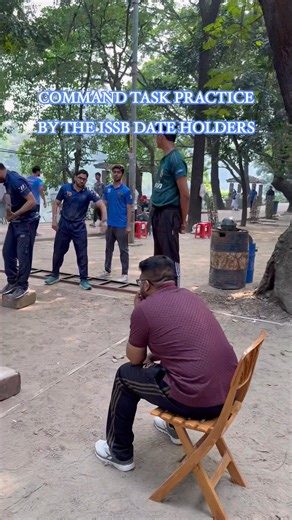 COMMAND TASK PRACTICE BY THE ISSB DATE HOLDERS Instructor- Captain Saifuddin Mahmud (Retd) & EX OC Asif Rahman | Pathfinder Defence Academy