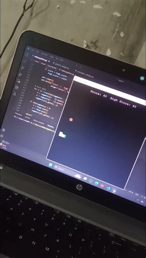Create snake 🐍 Game 🎮 Using python Language #shorts