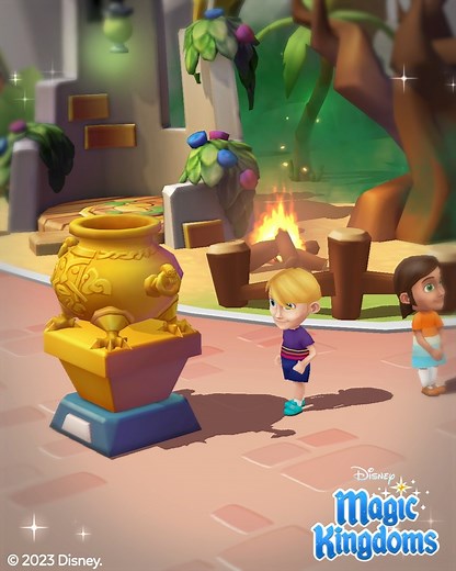 It’s gold trophy time yet again in the Kingdom! Get that climb up the leaderboard started during the Striking Gold Event as soon as possible, so you can add the The Black Cauldron Gold Trophy to your Park! Good luck, Kingdomers! 🏆✨ | Disney Magic Kingdoms