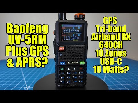NEW Baofeng UV-5RM Plus GPS