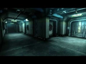 Fallout 3 - Vault 101 Radio Ambiance (music, announcements, white noise, footsteps)
