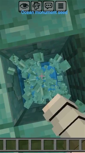 minecraft ocean monument seed #minecraft