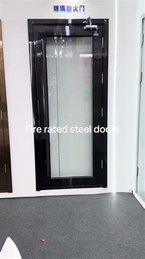 CE and UL Certificated Fire Rated Steel Doors for Projects#firerateddoor #firedoor