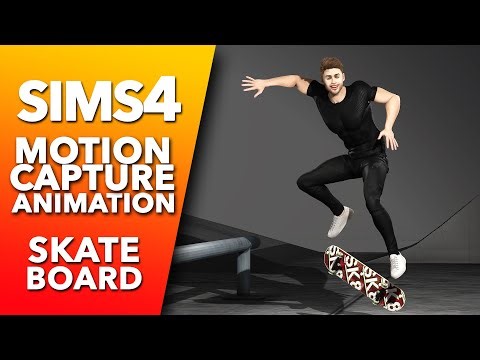 The Sims 4 | Skateboard Realistic Animation Pack | Download