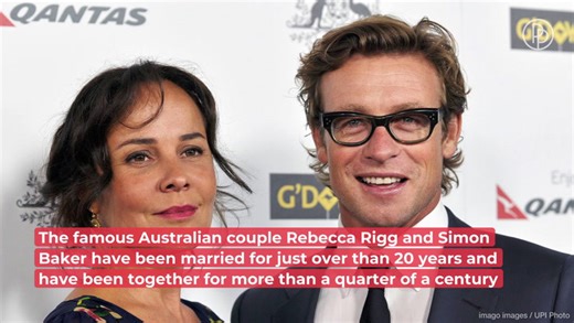 Sweet: Simon Baker & Rebecca Rigg's Love Story