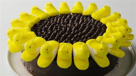 This cake is definitely the sweetest way to love Peeps