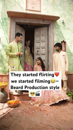 They walked in… Dilli shehar ka saara Meena Bazaar lekar ❤️🎬 | #Beardproduction #shorts