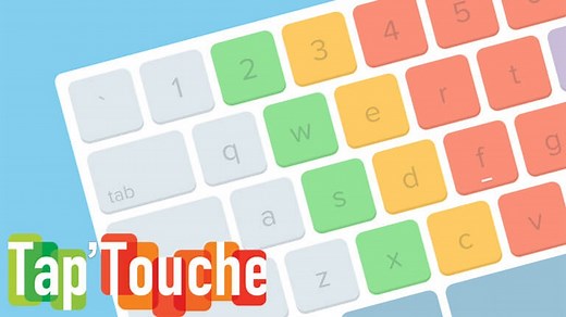 Entraînez-vous à taper efficacement et gratuitement avec Tap'Touche!