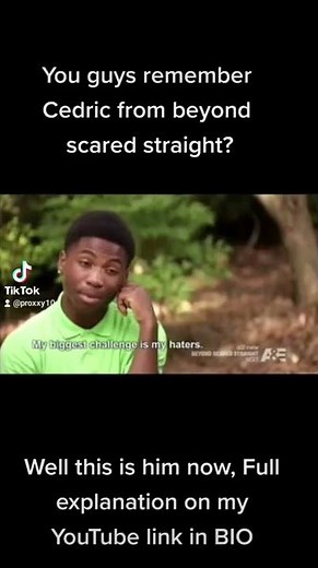 What happened to Cedric from beyond scared straight?