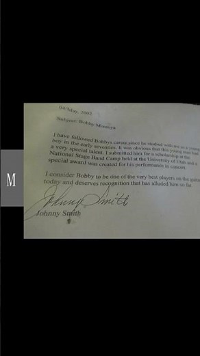 #2 LETTER about bobby Montoya from Johnny Smith, part 4