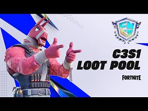 Fortnite Chapter 3 Season 1 - Competitive Loot Pool Overview