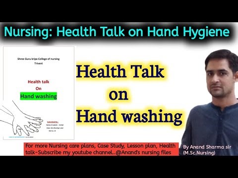 Health talk on Hand washing//Health talk on Hand hygiene//Health talk with Hand washing steps