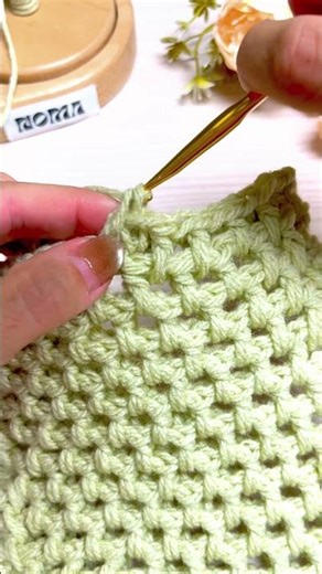 Le point de crochet texturé qui prend vie rang après rang