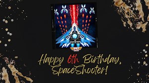 [𝗕𝗜𝗥𝗧𝗛𝗗𝗔𝗬 𝗘𝗩𝗘𝗡𝗧 𝗢𝗩𝗘𝗥𝗩𝗜𝗘𝗪] Every April each year since 2017, it's the month of Space Shooter! Please update ver 668 in the store to get the Birthday Event: 🎂 What's new? Ship F1 Hera Skin ship F1 Onmyouji Skin ship F1 Light Storm Skin ship F2 Odin Miniship F1 Gambo Miniship F1 Goblin 🎂 Some information on this event: Event Fight Boss: Mar 28- Apr 17 Mini game Explode Insects Birthday Super Sale Fly Pack Limited Skin Mini Dice 🎂 Space Shooter Team wishes you a nice day🥰☘🥰