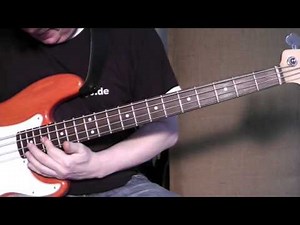 Four Strings Basslessons - All Right Now (Free)