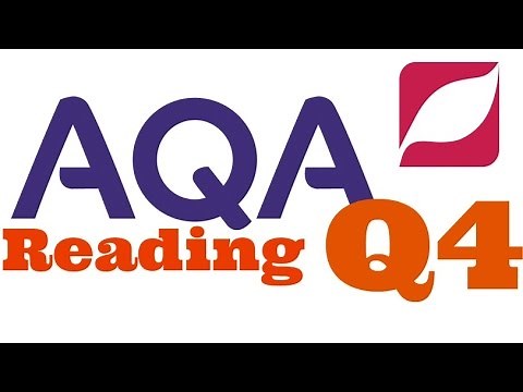New AQA English Language 8700 Paper 1 Question 4 With Model Answer