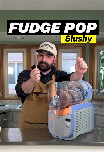 Fudge Pops Slushy: Melted Popsicle Milkshake Twist
