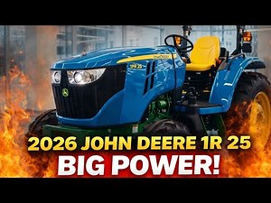 New 2026 John Deere 1R 25 Tractor Review – The Small Tractor That Delivers BIG Power!