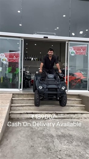 Ye ATV Seedhiyon Se Bhi Nahi Darta! 😱 125cc Beast Quad Bike 🔥 #Shorts