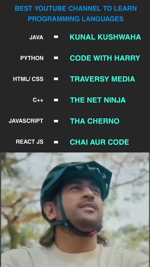 Programmingwale on Instagram: "Best YouTube Channel To Learn Programming languages 🧑‍💻 Follow 📍 @programmingwale Free notes available in our telegram channel 🔗 link in bio 🙏 Keep learning 💻 Happy Coding ! . . . . . . #coding #programming #learning #computerscience #programmer #learntocode #webdevelopment #python #coder #youtube #software #js #fullstack #softwareengineer #softwaredeveloper #html #java #webdeveloper #developer #css #programmingwale"