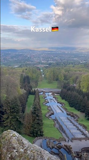 Beautiful View from Hercules Hill to Kassel City 🇩🇪 | Bergpark Wilhelmshöhe Walking Tour 4K