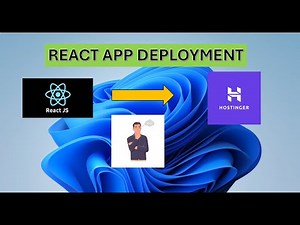 how to deploy react app on hostinger