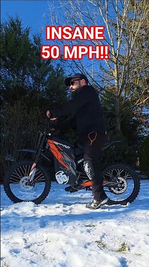 This Electric Dirt Bike is FREAKING COOL (Happyrun G300 Pro