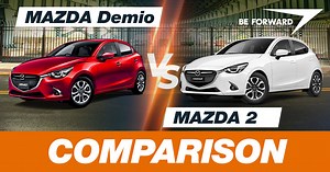 Mazda2 vs Mazda Demio Comparison