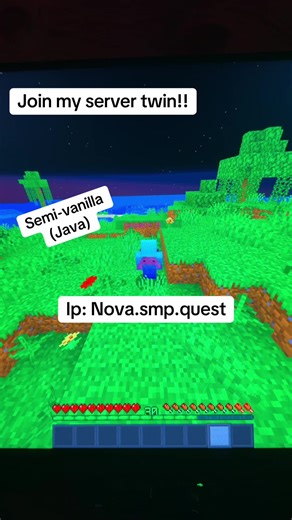 Join NovaSurvival!! #foryoupage #minecraftserver #minecraftjavaedition #server #fun