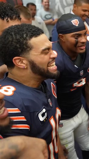 Caleb is just like us fr 💀 | Chicago Bears