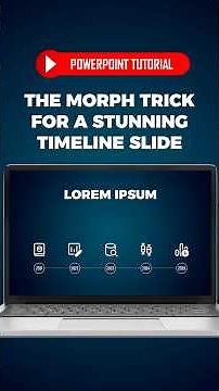 Master Timeline Animations with PowerPoint's Morph Trick! ⏱️✨ #powerpoint #design #morphtransition
