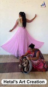 3.1M views · 26K reactions | Waste Cotton Shell Wall Girl Doll Making || Wall Empty Space Decor || Living Room Decoration || DIY | Hetal's Art - Creation | Facebook