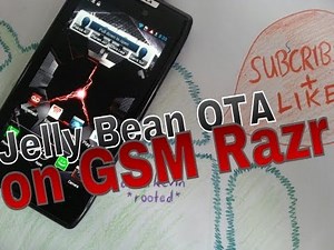 Motorola Razr How to install OTA Jelly Bean 4.1.2 on GSM Razr/Maxx [GUIDE]