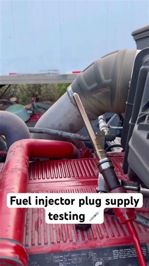 How to test injectors Cummins x15 plug supply #injector #cummins #x15 #fuel #mechanic