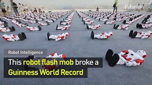 72K views · 104 reactions | This flash mob broke a world record...with robots. | Futurism Science | Facebook