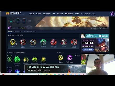 Full Build and Runes Nasus