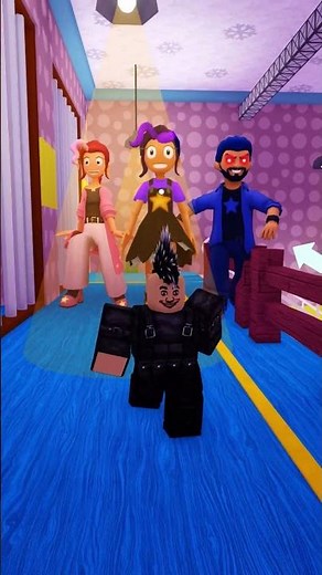 Lily Police Family JUMPSCARED Me #roblox #shorts