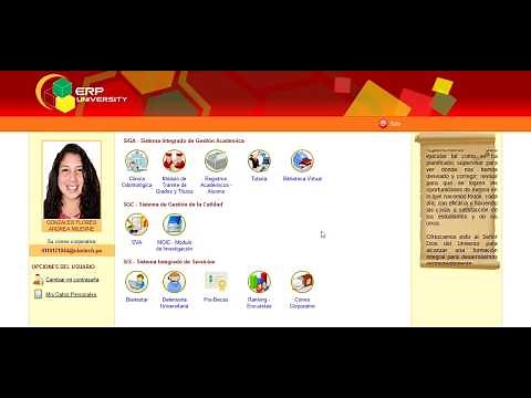 Matrícula ONLINE desde el ERP ULADECH