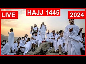 Hajj Live Stream 2024 HD | Araffat Macca Live now | Hajj Today
